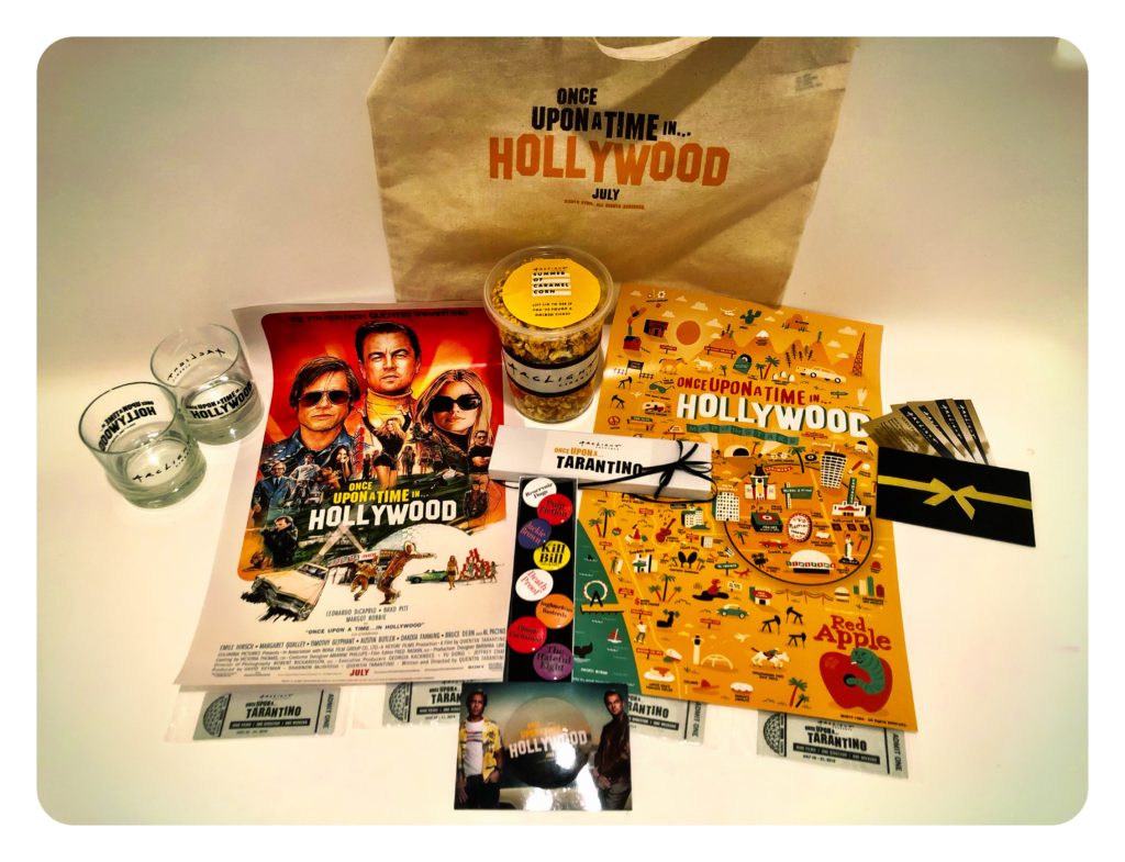 ArcLight Cinemas Presents - Once Upon a Time in Hollywood - Swag Bag